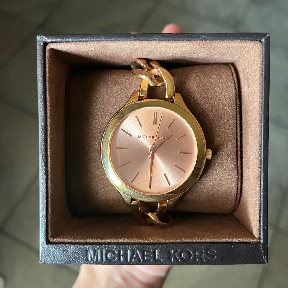 Rose Gold Michael Kors Watch